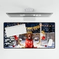 thumbnail image 4 of Happy New Year 2026 Chesapeake Bay Retriever Holiday Balloons Party Snow Desk Mat Full Keyboard Mouse Pad Chessie Dog Lover Large Mousepad - 13018, 4 of 5