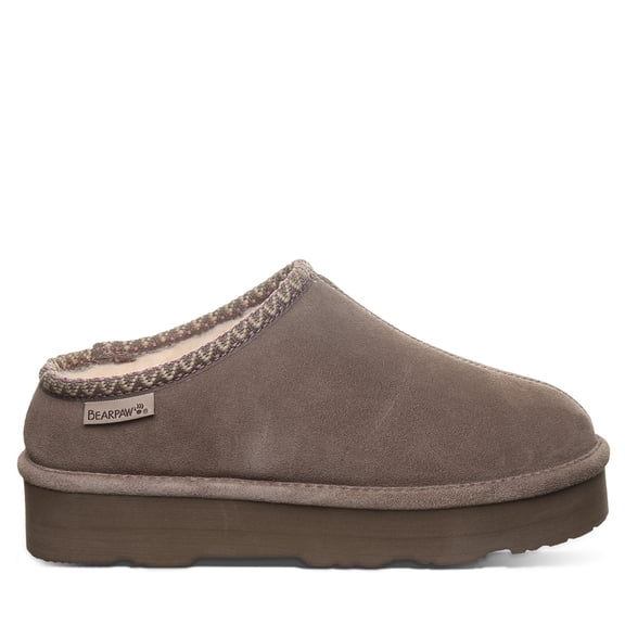BEARPAW Women's Martis Morel Size 10 | Women's Shoe | Lightweight & Comfortable Indoor & Outdoor Slipper