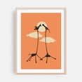 thumbnail image 2 of solo - Illustration Whimsical Humor Animal Surrealism Minimalist Pop Art Unframed Wall Art Print 11 x 14 inches, 2 of 81