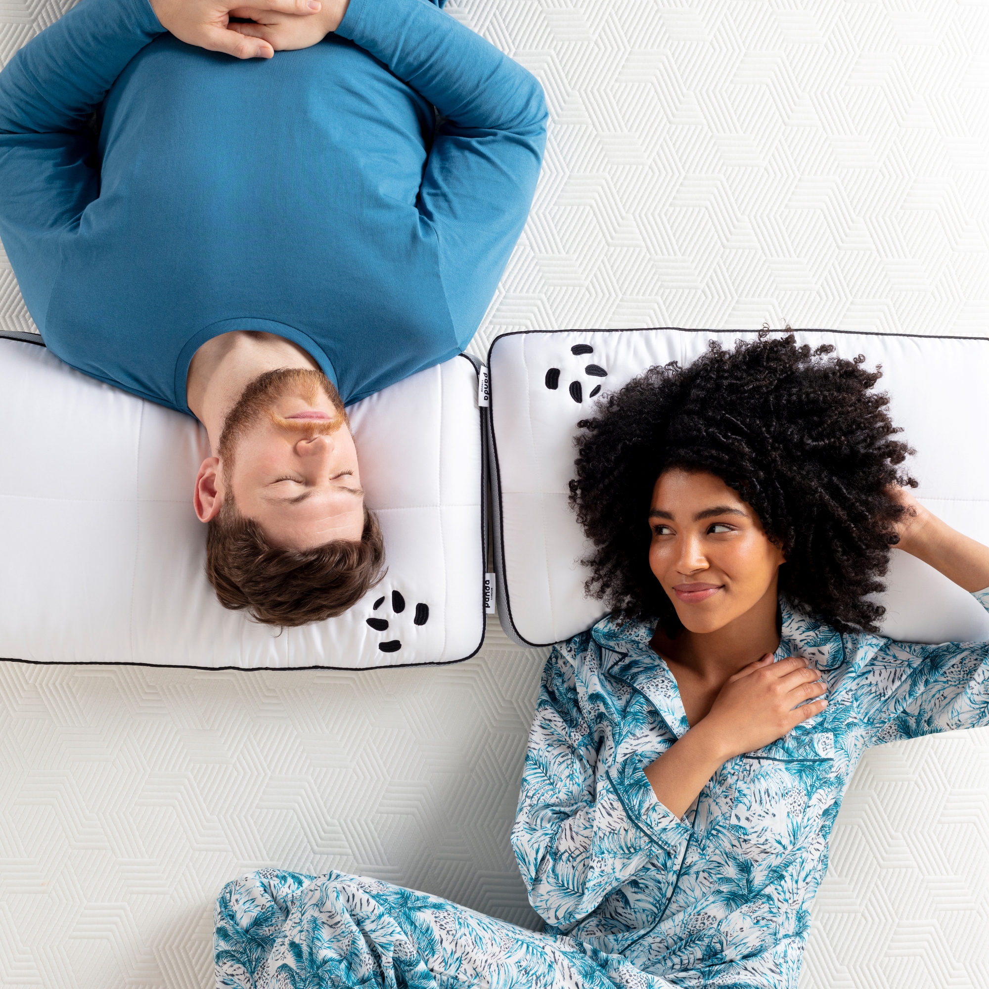 Panda Hybrid Memory Foam Bamboo Adult Pillow