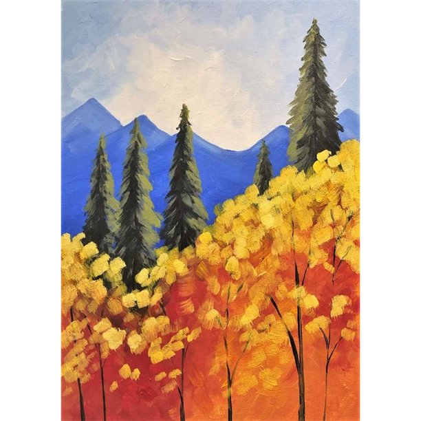 Diamond Painting (DB3301) 5D Kits Tree Square Picture Artesanías (C1564) 50x70cm Hugtrwg Para estrenar
