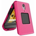 thumbnail image 4 of Case for CAT S22 Flip Phone, Nakedcellphone Slim Hard Shell Protector Cover - Bright Hot Pink, 4 of 7