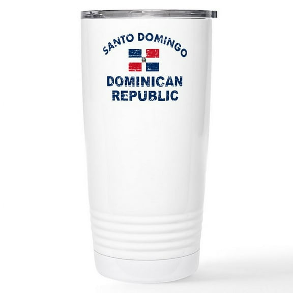 CafePress - Santo Domingo Dominican Republic Designs Stainless - Insulated Stainless Steel Travel Tumbler 20 oz.