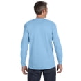 thumbnail image 2 of Gildan, The Adult Heavy Cottonâ„¢ 5.3 oz. Long-Sleeve T-Shirt - LIGHT BLUE - S, 2 of 2