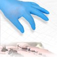 thumbnail image 3 of 100PCS Nitrile Gloves Protective Powder-free Disposable Gloves Cleaning Gloves, 3 of 10