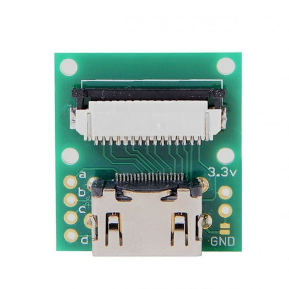 FVH Raspberry PI Camera Module to HDMI Type A Male HDTV FPC Flat Cable 5cm fit for PES001