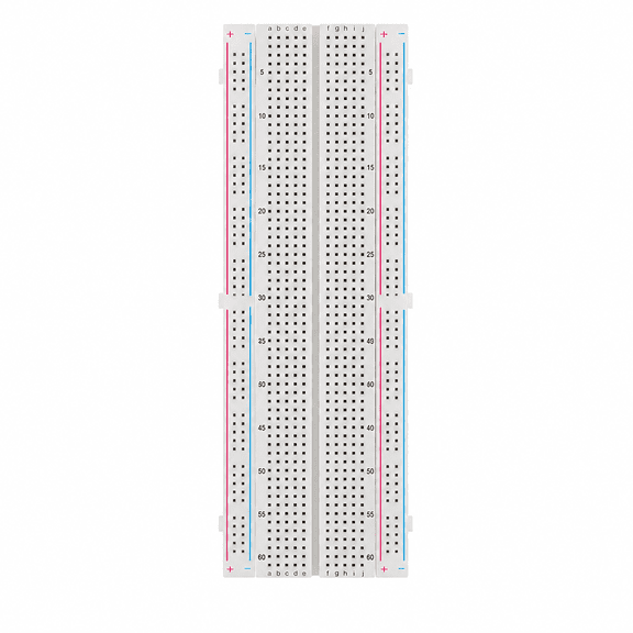 BB830 Genuine BusBoard Solderless Breadboard, 830 Tie-Points, 4 Power Rails, RoHS Complian
