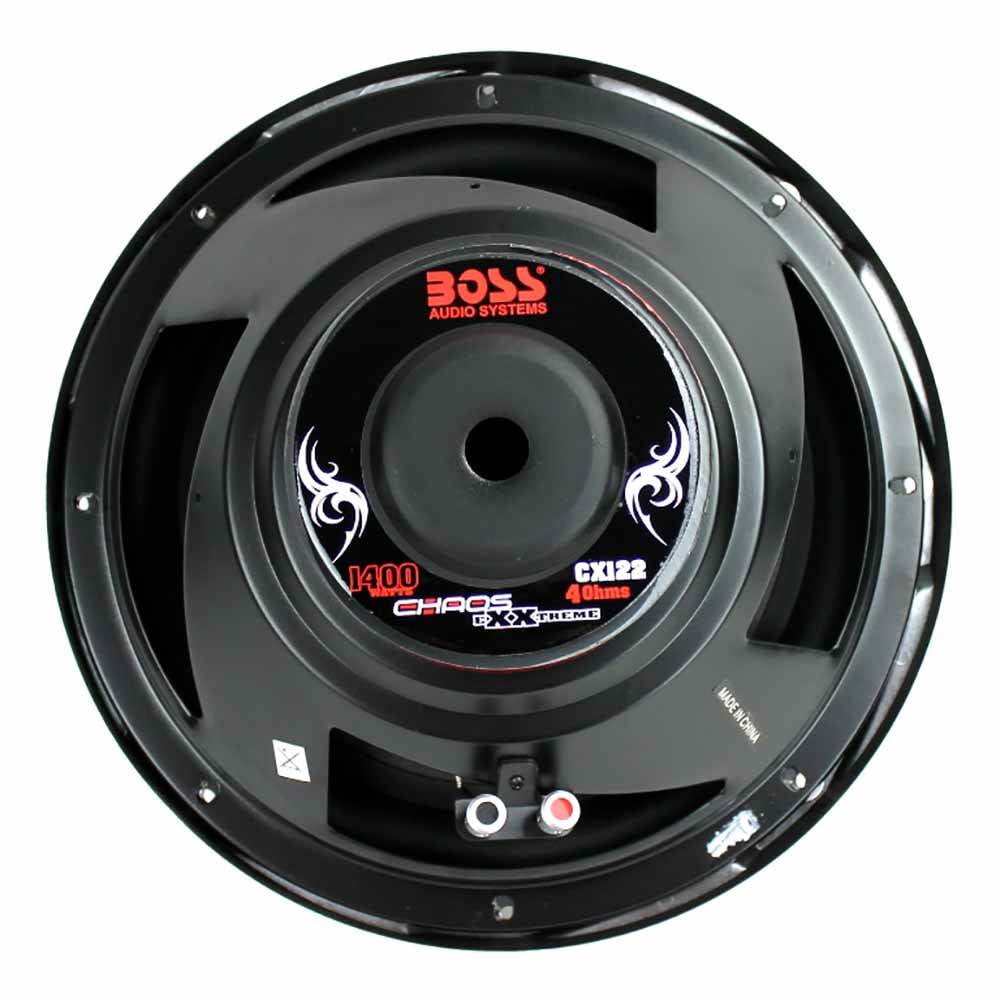 Boss Audio 12/" 1600W 4 Ohm Subwoofer Amplifier /& Amp Kit Shallow Enclosure