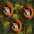 thumbnail image 6 of Nkmbld Animal Ornaments for Christmas Tree, Forest Little Animals Acrylic Hanging Decoration for Tree Walls Windows Doors Home Party Garden, 6 of 6