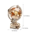 thumbnail image 4 of Rompecabezas 3d Globo Luminoso Robotime Madera ST003 Robotime ST003, 4 of 5