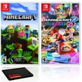 thumbnail image 1 of Minecraft + Mario Kart 8 Deluxe - Two Game Bundle - Nintendo Switch Nintendo HACPAEUCA-10, 1 of 6