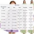 thumbnail image 3 of hengsof Girls Button Short Sleeve Turn Down Collar Dress Fashion Bow Rhinestone Princess Dress Backless Bow Summer Dress for Kids 4-16 Years, 3 of 6
