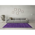 thumbnail image 3 of Ahgly Company Indoor Rectangle Abstract Purple Contemporary Area Rugs, 7' x 10', 3 of 4