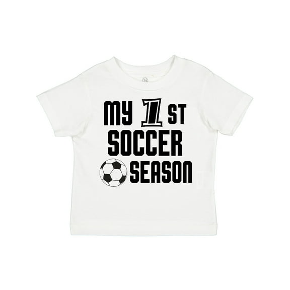 Inktastic My 1st Soccer Season Boys Toddler T-Shirt