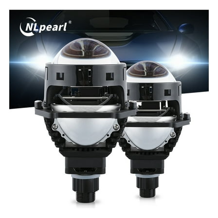 Applies to 3 Bi-LED 160W 6000K 50000LM Projector Car Headlight
