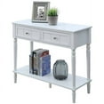 Convenience Concepts French Country Two Drawer Hall Table