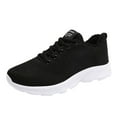 thumbnail image 1 of TIEVOSA Espadrilles Extérieur Respirantes à Lacets Course Chaudes Sport Mode Chaussures Femmes Chaussures en Maille Espadrilles pour Femmes, 1 of 4