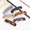 thumbnail image 2 of 6PCS Clip Cheveux Élégant Acrylique Snap Barrette Accessoires de Cheveux pour Dame, 2 of 10