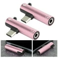 thumbnail image 4 of Conector 2 En 1 ANGGREK Adaptador de Cable de Auriculares Aleación De Aluminio 2 Uds., 4 of 8