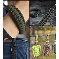 thumbnail image 3 of Cuerda de escalada Advancent 9 hebras de Paracord Rojo 31 m 550 libras, 3 of 6