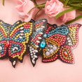 thumbnail image 2 of Cuadros Decorativos 4 piezas DIY completo taladro especial en forma de diamante pintura mujer bolso mariposa llavero DQrwqpou Nuevos Originales, 2 of 8