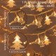 thumbnail image 3 of Christmas Santa Claus String Light Garland Xmas Tree Pendant Merry Christmas Decor for Home Noel Navidad Gift 2024 New Year 2025, 3 of 5