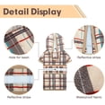 thumbnail image 4 of Impermeable para perros con capucha y tira reflectante - Poncho impermeable ajustable, ligero y transpirable para perros grandes (1 unidad), 4 of 5