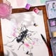 thumbnail image 5 of Set de pintura PHOENIX Iridescent, 12 medias bandejas portátiles, 5 of 7