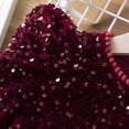 thumbnail image 5 of LYMAYTER Kids Girls Sweet Princess Dresses Baby Spring Fall Sequins Party Tutu Toddler Stylish Long Sleeve Dress for 2-7 Years, 5 of 9