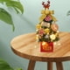thumbnail image 4 of Mini Árbol de Navidad Yuyangstore Árbol Artificial Luz Nocturna Arco Dorado, 4 of 7