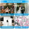 thumbnail image 7 of EMART Heavy Duty Backdrop Stand, 8.5 x 10ft Adjustable Photo Background Support System Kit with Carry Bag for Photography, 7 of 7