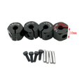 thumbnail image 6 of 4Pcs 1:10 Scale Wheel Hubs Upgrade Parts for SCX10 CC01 Wraith 90027 90034 Car Accessories Parts Replacement - 10mm Black, 6 of 7