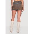 thumbnail image 4 of Women's Denim High Waisted Utility Mini Skirt, 4 of 4