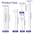 thumbnail image 2 of 120PCS Small Perfume Sample Bottles, 2ml Mini Spray Bottle with 10 Tools, Fine Mist Portable Travel Refillable Bottle, Plastic Atomizer Sprayer for Perfume, 2 of 6