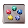 thumbnail image 4 of Juego Tradicional Gonggi Jack Stone Pebbles para Juegos Familiares (5 Dados), 4 of 5
