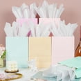 thumbnail image 3 of Metallic White Tissue Paper 20"X14", 60 Sheets Pearlescent Shiny White Tissue Paper Bulk for Gift Bags Crafts Packaging, Wrapping Tissue Paper Sheets for Christmas Birthday Wedding Baby Showe, 3 of 8