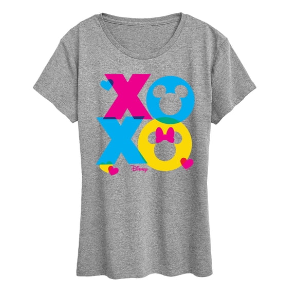Disney - XOXO Stacked - Women's Short Sleeve Graphic T-Shirt