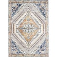 thumbnail image 3 of Bashian S236-IVNV-9X12-SR710 8 ft. 6 in. x 11 ft. 6 in. Sorrento Collection Transitional Polypropylene Power Loom Area Rug, Ivy & Navy, 3 of 5