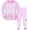 Purple(skeleton), variant on 2-9Y Toddler Girls Boys Pajamas Skeleton Halloween PJs Glow in the Dark Sleepwear Sets Kids Jammies