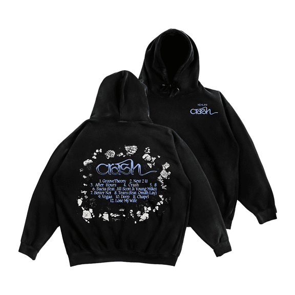 Kehlani Merch Crash 2024 tour hooded drawstring pocket sweatshirt men/women hip hop Pullovers
