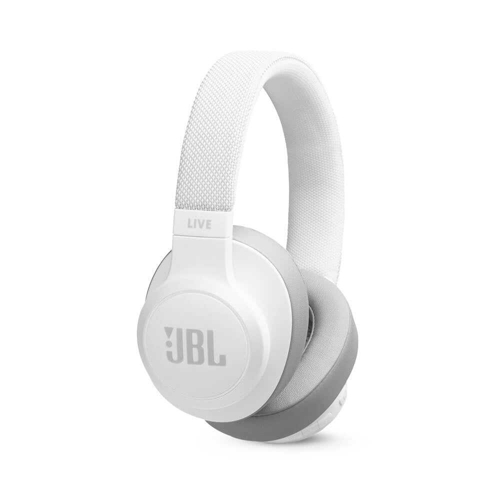 JBL Live 500BT OnEar Wireless Headphones with Voice Assistant (White