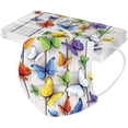 thumbnail image 3 of HUGFEGWE 50 Pcs Butterfly Disposable Face_Masks for Adults,Breathable Disposable Facemasks with Butterflies Designs CJB91-40392, 3 of 8