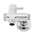thumbnail image 1 of Shower Arm Diverter, 0.5-0.8Mpa Shower Diverter, High Temperature Resistant Round Copper For Kitchen, 1 of 8