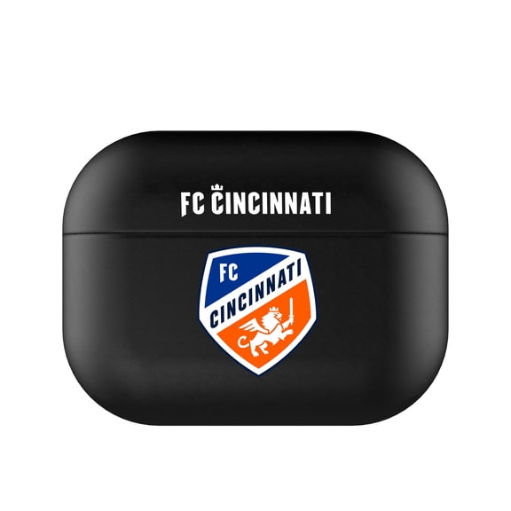 Black FC Cincinnati Insignia AirPods Case Cover
