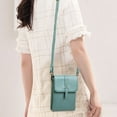 thumbnail image 5 of Bolso de mano tipo cartera para mujer, de tamaño pequeño, con ranuras para tarjetas de crédito, 5 of 5