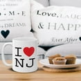 thumbnail image 5 of WIRESTER 11 Oz Ceramic Tea Cup Coffee Mug, I Love NJ New Jersey, 5 of 7