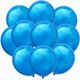 thumbnail image 1 of Xiao Hua 50 globos azules premium de 12 pulgadas para fiestas de cumpleaños, globos a granel para despedidas de soltera y decoración de fiestas de graduación., 1 of 4