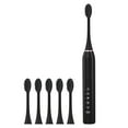 thumbnail image 2 of Powerful Electric Toothbrush Adult Timer Brush 5 Mode USB Charger Rechargeable Tooth Brushes Replacement Heads Set, 2 of 3