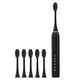 thumbnail image 1 of Cepillo de dientes eléctrico con 5 modos de limpieza | Kit de cuidado bucal recargable para adultos | Incluye 6 cabezales de repuesto | Carga USB | Temporizador inteligente para la higiene dental, 1 of 3