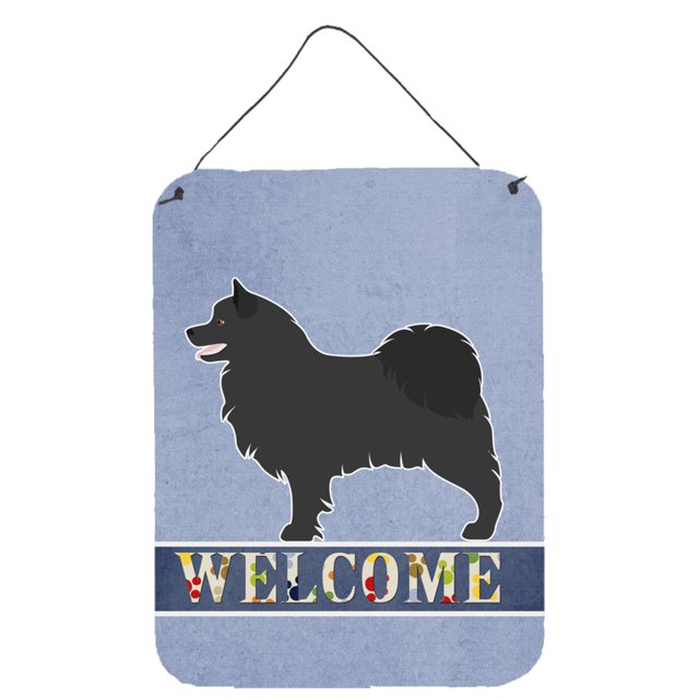"Treasures Swedish Lapphund Welcome Metal Print, 16"" x 12"", Multicolor" Caroline's Treasures BB8347DS1216